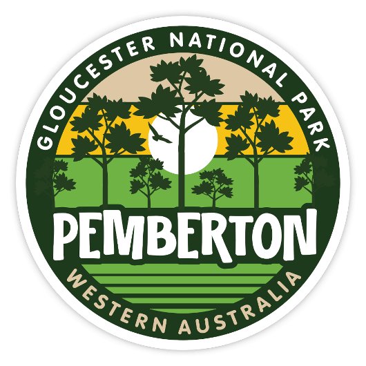 Pemberton, Western Australiaステッカー シール