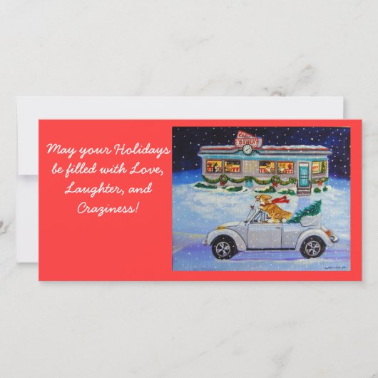 Pembrokeウェルシュコーギーの写真カード シーズンカード (正面)