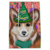 PEMBROKEウェルシュコーギー ミディアムペーパーバッグ (裏面)