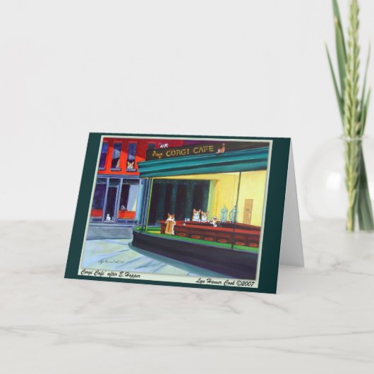 Pembroke Welsh Corgi カード (正面)