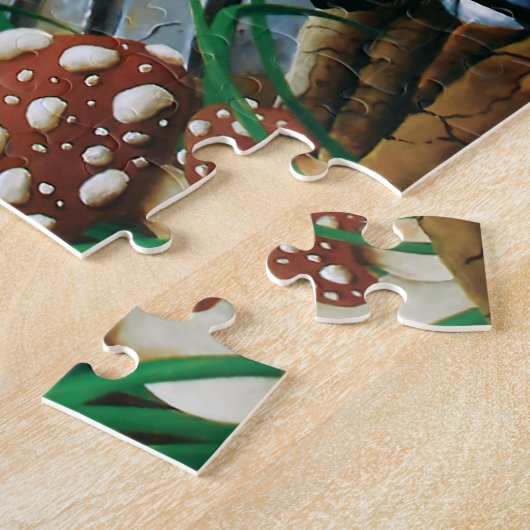 Pembroke Welsh Corgi and Fairy ジグソーパズル (側面)