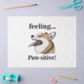 Pembroke Welsh Corgi Cute Dog  薄葉紙 (クラフト)