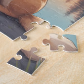 Pembroke Welsh Corgi dog ジグソーパズル (側面)