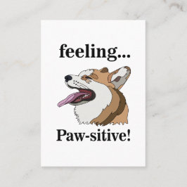 Pembroke Welsh Corgi Dog Walker 名刺