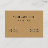 Pembroke Welsh Corgi Dog Walker 名刺 (裏面)