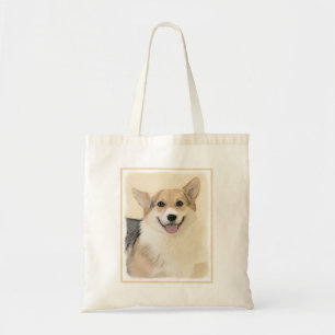 Pembroke Welsh Corgi Painting - Original Dog Art トートバッグ