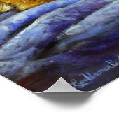 Pembroke Welsh Corgi Poster Print ポスター (角)