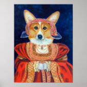 Pembroke Welsh Corgi Poster Print ポスター (正面)
