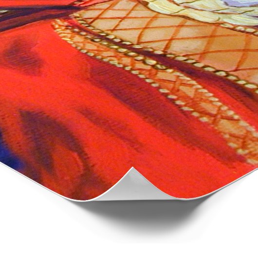 Pembroke Welsh Corgi Poster Print ポスター (角)