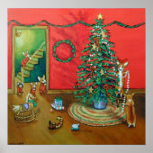 Pembroke Welsh Corgi Print ポスター (正面)