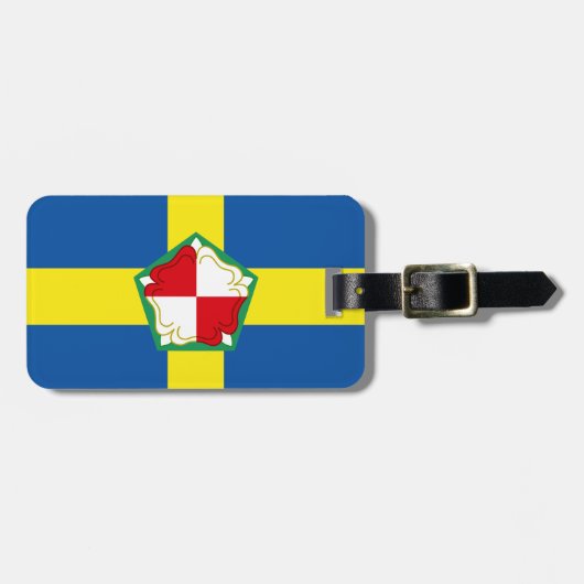 Pembrokeshireラゲッジタグの国旗 ラゲッジタグ (正面横)