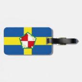 Pembrokeshireラゲッジタグの国旗 ラゲッジタグ (裏面横)