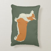 Pembrook Welsh Corgi アクセントクッション (裏面(縦))