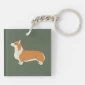 Pembrook Welsh Corgi キーホルダー (裏面)
