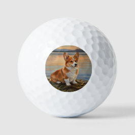 Pembrook Welsh Corgi ゴルフボール