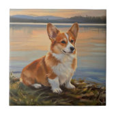 Pembrook Welsh Corgi タイル (正面)