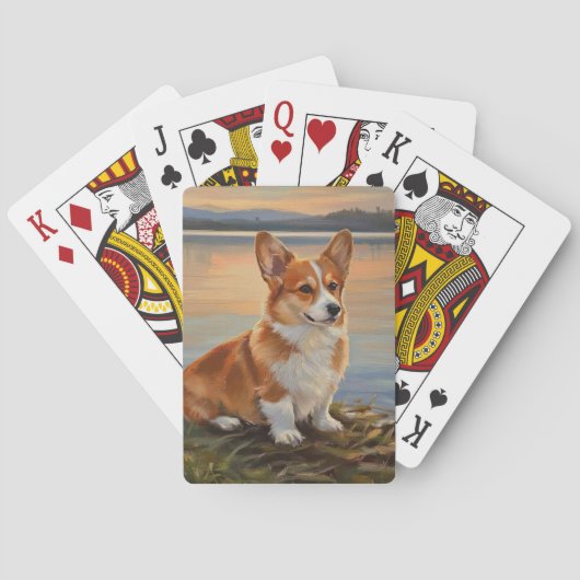 Pembrook Welsh Corgi トランプ (裏面)