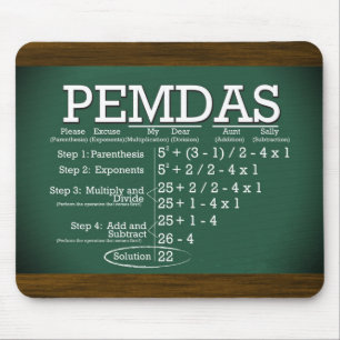 PEMDASのマウスパッド マウスパッド