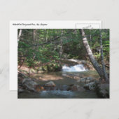 Pemigewasset River IIの滝 ポストカード (正面/裏面)