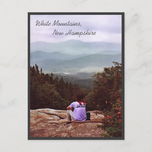 Pemigewasset Wildernessの表示 ポストカード (正面)