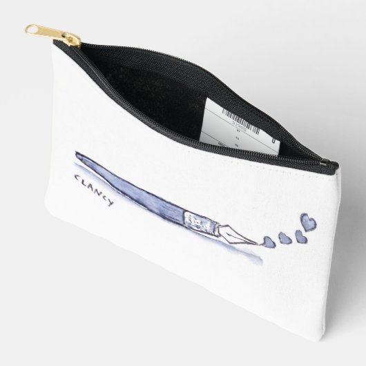 Pen Accessory Bag アクセサリーポーチ (見開き)