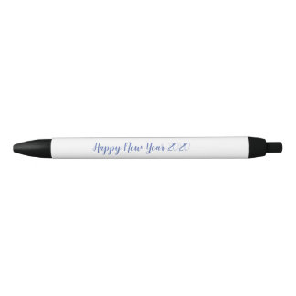 Pen Happy New Year 2020 黒ボールペン