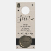 Pen & InkWellへようこそと応答不可  ドアノブサイン (裏面)