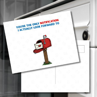 Pen Pal Notification Pun Postcard ポストカード