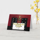 Penblwydd HapusのハッピーバースデーのBilingualカード カード (黄色い花)