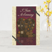 Penblwydd Hapus – ウェールズ語誕生日カード カード (黄色い花)