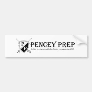 Penceyの準備 バンパーステッカー