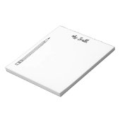 PENCILメモパーソナライズされた帳 ノートパッド (回転)