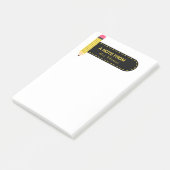 Pencil A Note From Teacher  ポストイット (アングル)