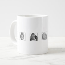 Pencil Animal Collection マグカップ - 猿