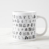 Pencil Animal Collection Mug - Tiled Horizontal ジャンボコーヒーマグカップ (右)