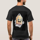 Pencil Palによるおもしろいのスケッチ Tシャツ (裏面)