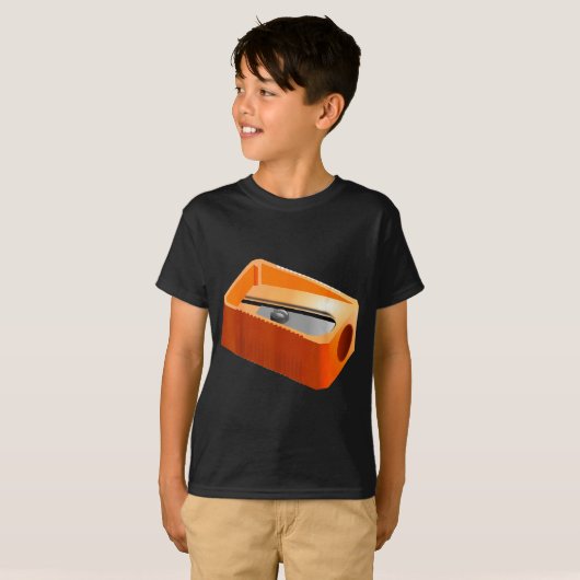 Pencil Sharpener Funny Office School Supplies Cost Tシャツ (正面フル)