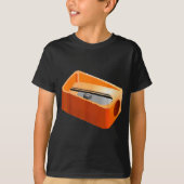 Pencil Sharpener Funny Office School Supplies Cost Tシャツ (正面)