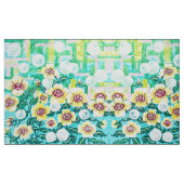 Pencil Sketch Floral Fabric ファブリック (ファットクウォーター)