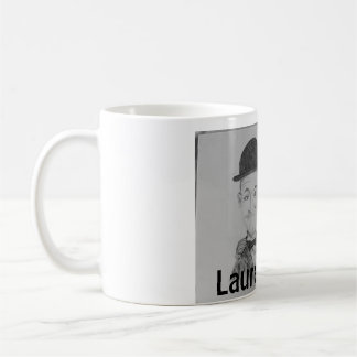 Pencil Sketch of Laurel & Hardy Mug コーヒーマグカップ