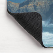 Pendeenの灯台コーンウォールイギリスの写真 マウスパッド (コーナー)