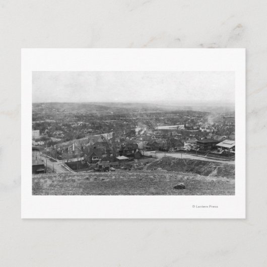 Pendleton, Oregon Bird's-eye view写真 ポストカード (正面)