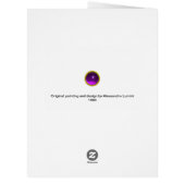 PENDRAGON中世の騎士、夕日の湖、ファンタジー (裏面)