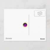 PENDRAGON中世の騎士、夕日の湖、ファンタジー ポストカード (裏面)