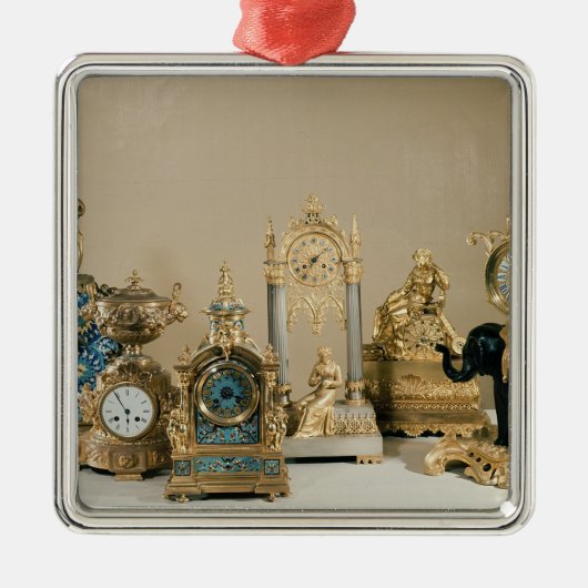 Pendules deパリのコレクション メタルオーナメント (正面)