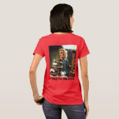 PenelopeのレディースTシャツ(顔オフ) Tシャツ (裏面フル)