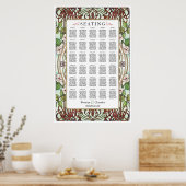 PENELOPE 01 A – の結婚座席表 – 大 ポスター (キッチン)