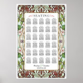 PENELOPE 01 A – の結婚座席表 – 大 ポスター (正面)