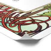 PENELOPE 01 A -結婚の座席表 – 中 ポスター (角)