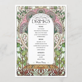 PENELOPE 01 A -'結婚s Drink Menu 2 メニュー